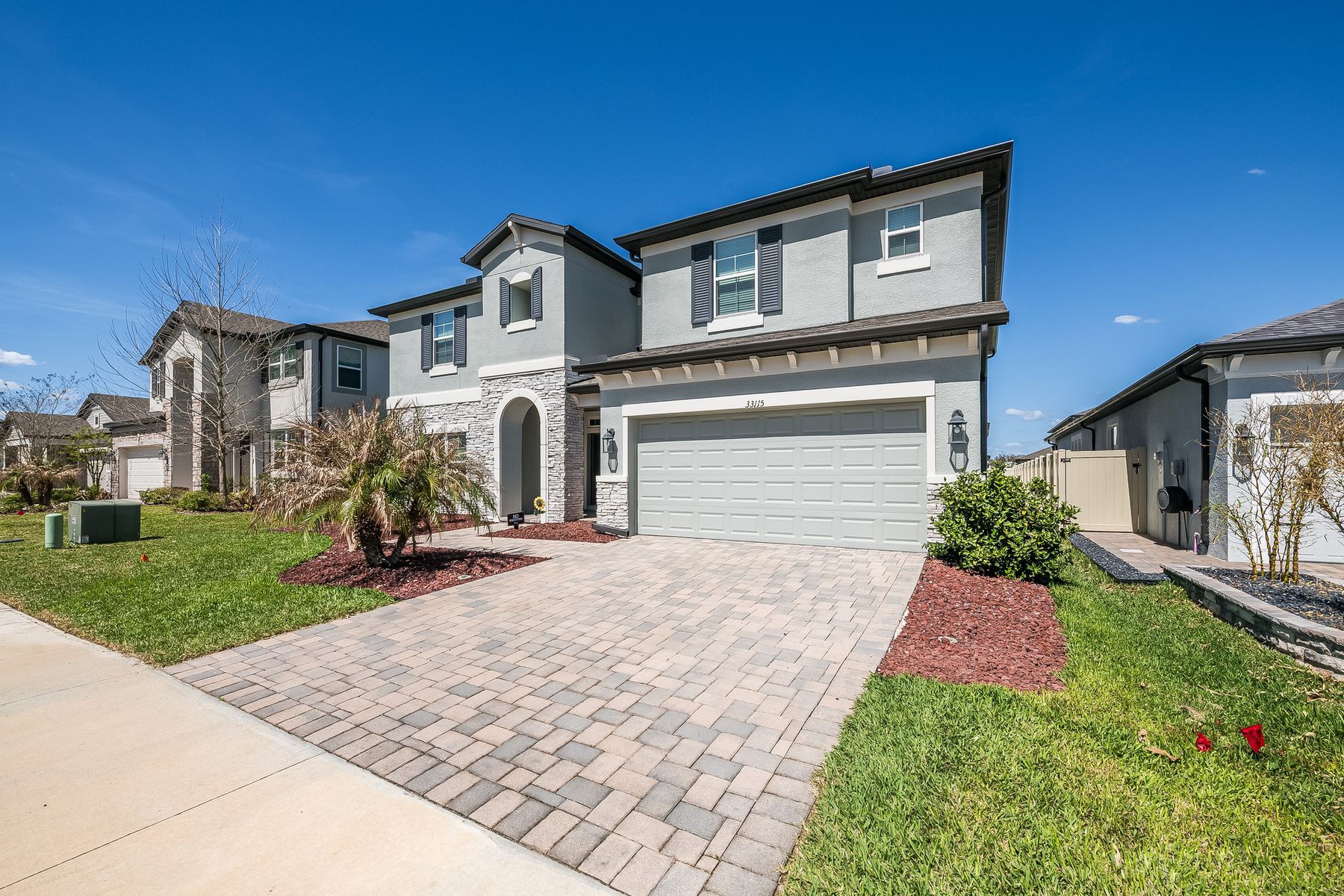 Exterior real estate photography in Wesley Chapel, FL