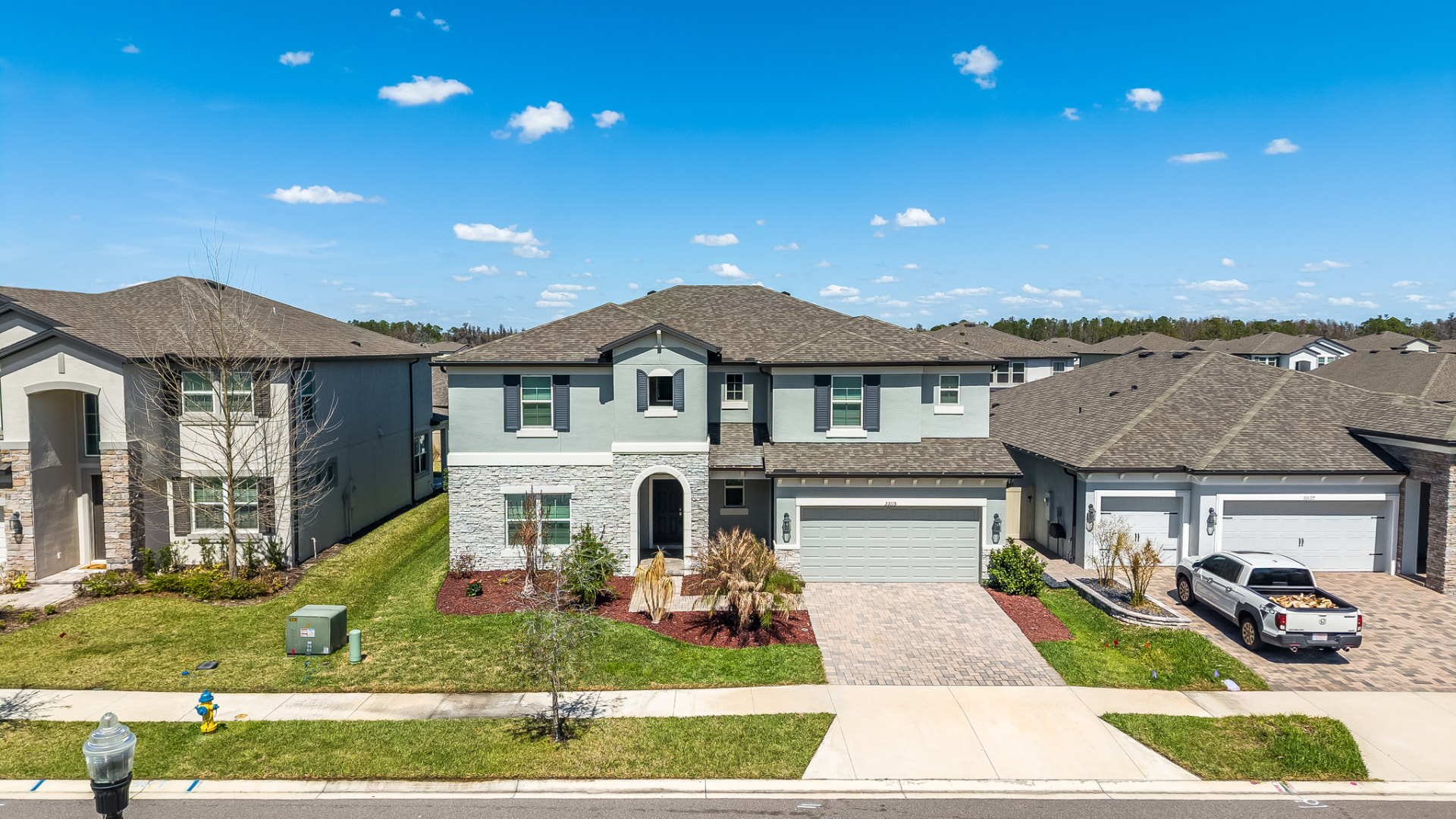 Aerial drone real estate photography, Tampa Bay