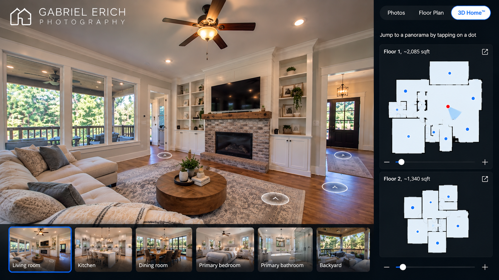 Zillow 3D Home floor plan and interactive tour